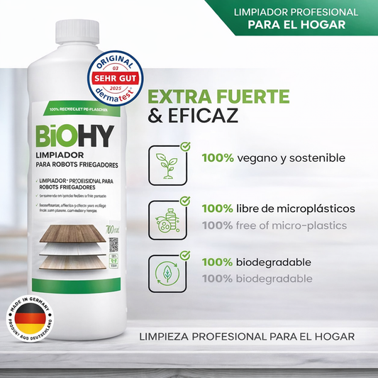 BiOHY Detergente robot de limpieza
