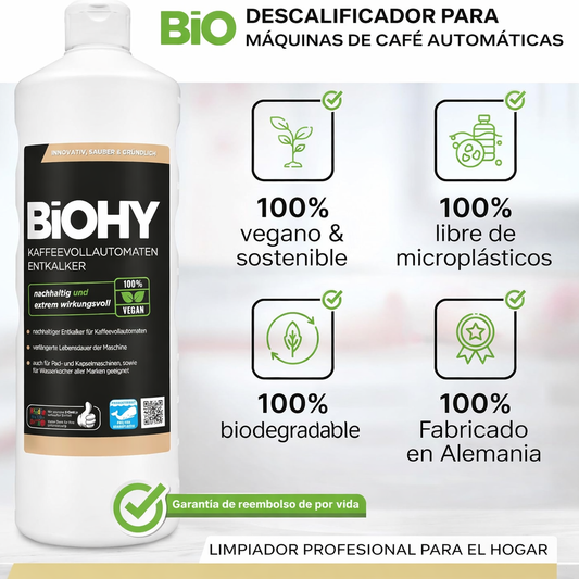 BiOHY Descalcificador de cafetera