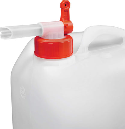 BiOHY Grifo dosificador DIN 45 (3 piezas) | Grifo para bidón | Caño/Grifo dosificador adecuado para bidones de 5/10 litros con rosca DIN 45 (Auslaufhahn)