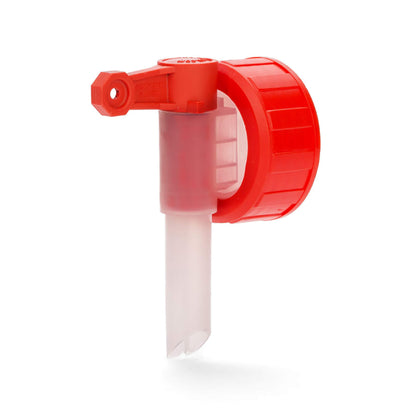 BiOHY Grifo dosificador DIN 45 (3 piezas) | Grifo para bidón | Caño/Grifo dosificador adecuado para bidones de 5/10 litros con rosca DIN 45 (Auslaufhahn)