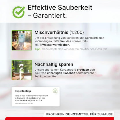 BiOHY Limpiador sanitario (1 botella de 1 litro) | Concentrado de cal para el área sanitaria | Deja un agradable y fresco aroma | EXTRA FUERTE (Sanitärreiniger)