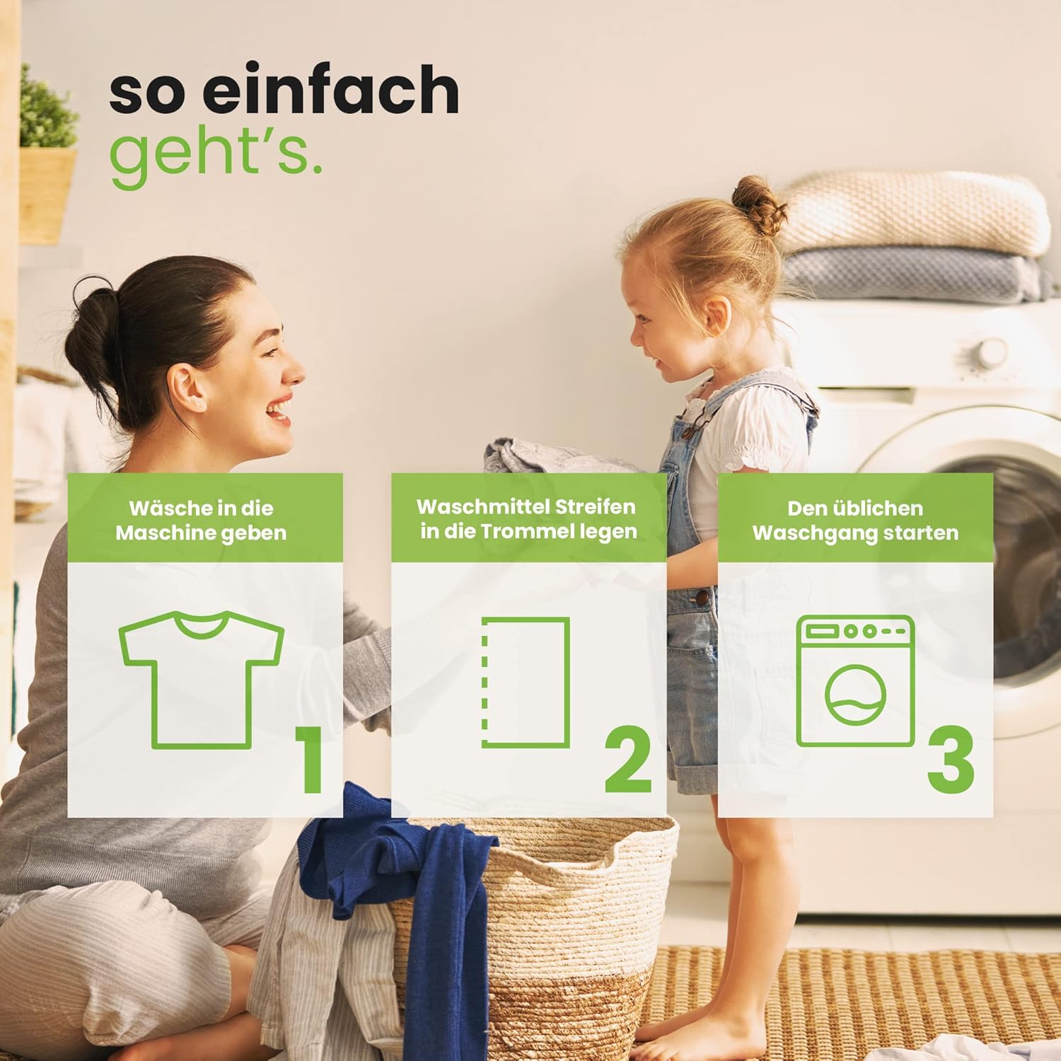 BiOHY Hojas de detergente (1 x 60 piezas) | Detergente de viaje sostenible UNIVERSAL sin plástico | Papel de lavado 100% biodegradable | Tiras de detergente hidrosoluble para lavadora (Wasch Blätter)