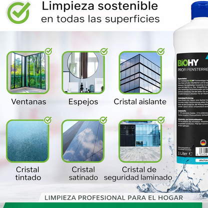BiOHY Limpiacristales profesional