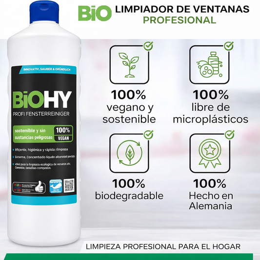 BiOHY Limpiacristales profesional