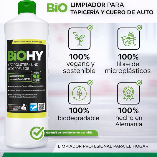BiOHY Cuidado de tapicería y piel