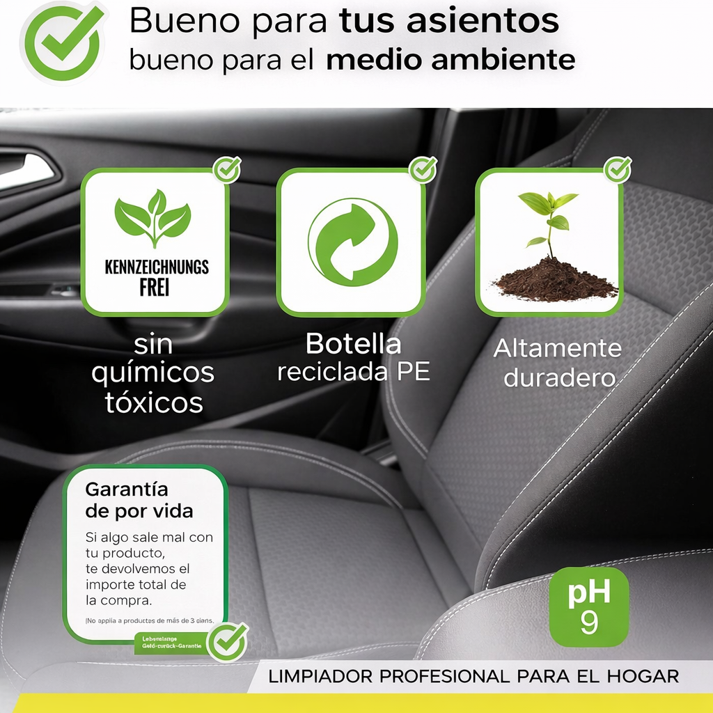 BiOHY Cuidado de tapicería y piel