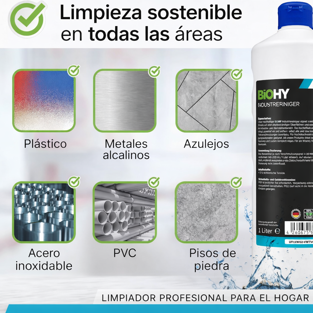 BiOHY Limpiador industrial
