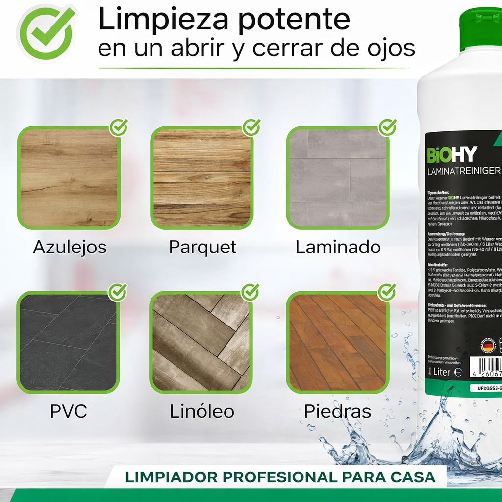 BiOHY Limpiador de laminados
