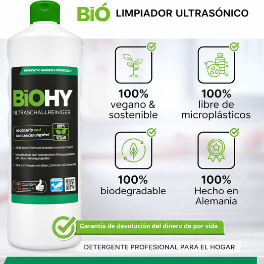 BiOHY Limpiador ultrasónico