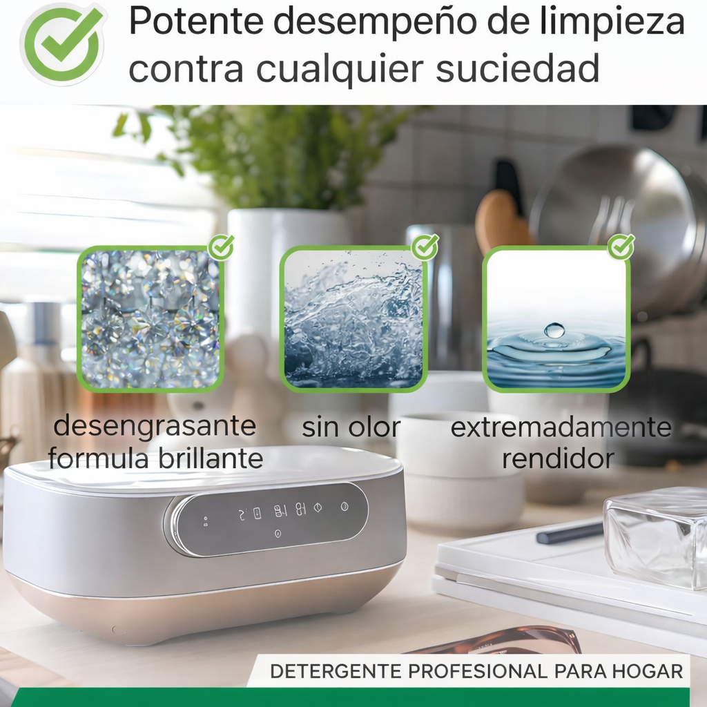 BiOHY Limpiador ultrasónico