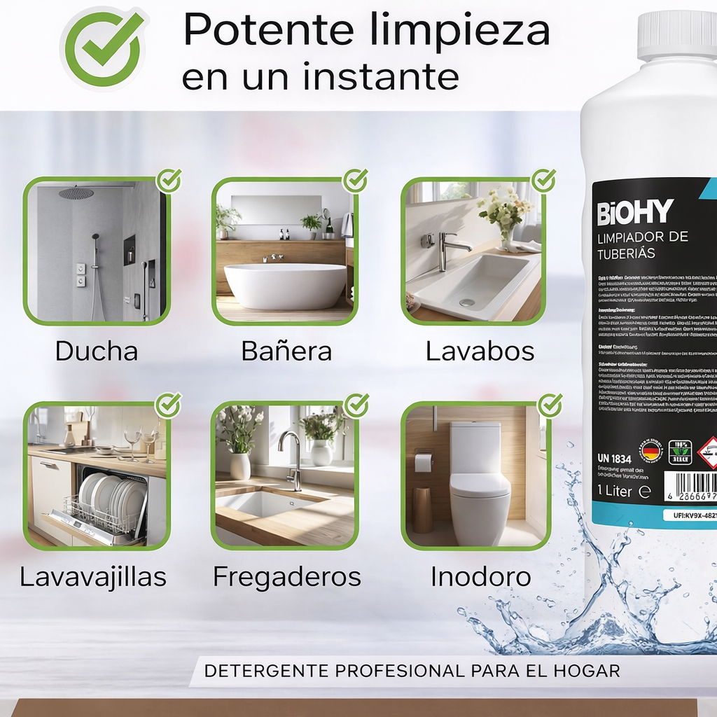 BiOHY Desatascador