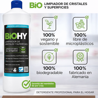 BiOHY Limpia cristales y superficies