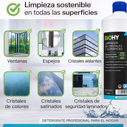BiOHY Limpia cristales y superficies