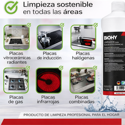 BiOHY Limpiador de vitrocerámica