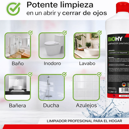BiOHY Limpiador sanitario duchas  y WC
