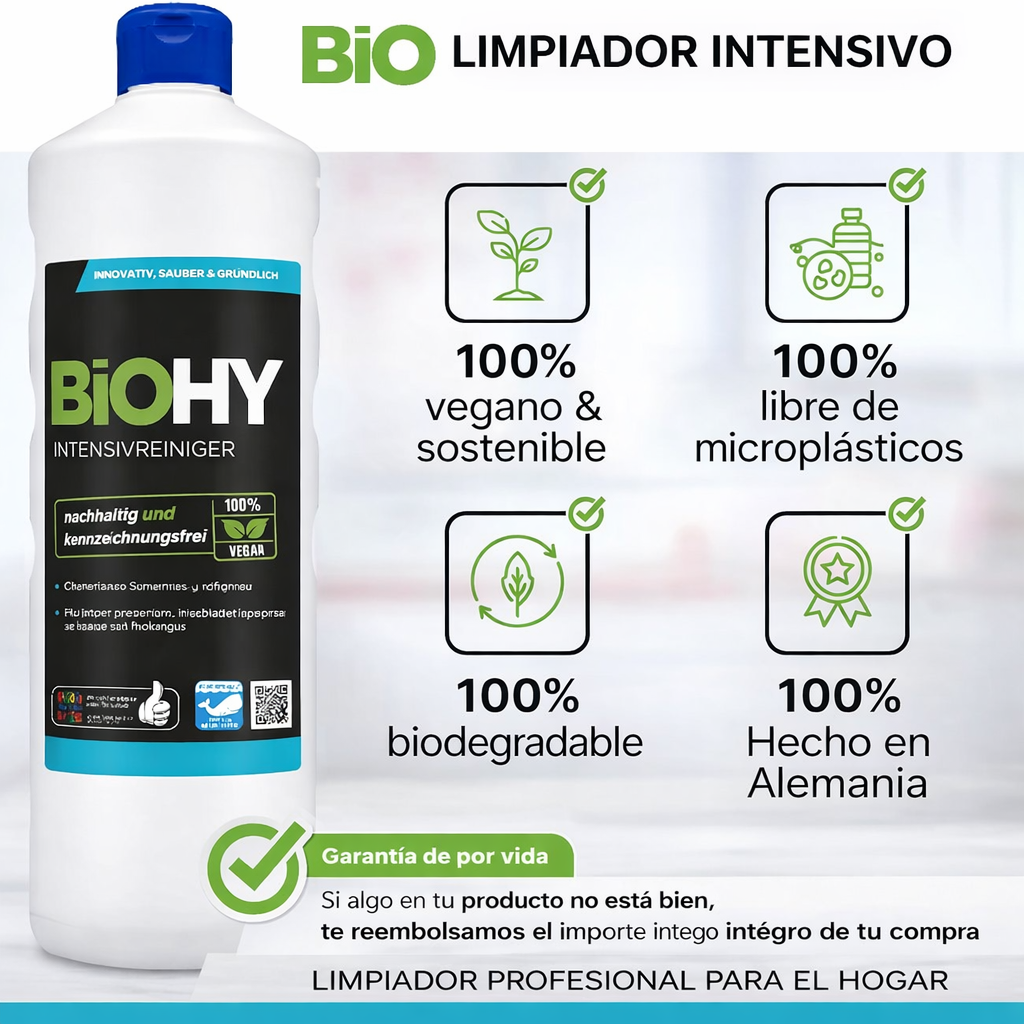 BiOHY Limpiador industrial de alto rendimiento