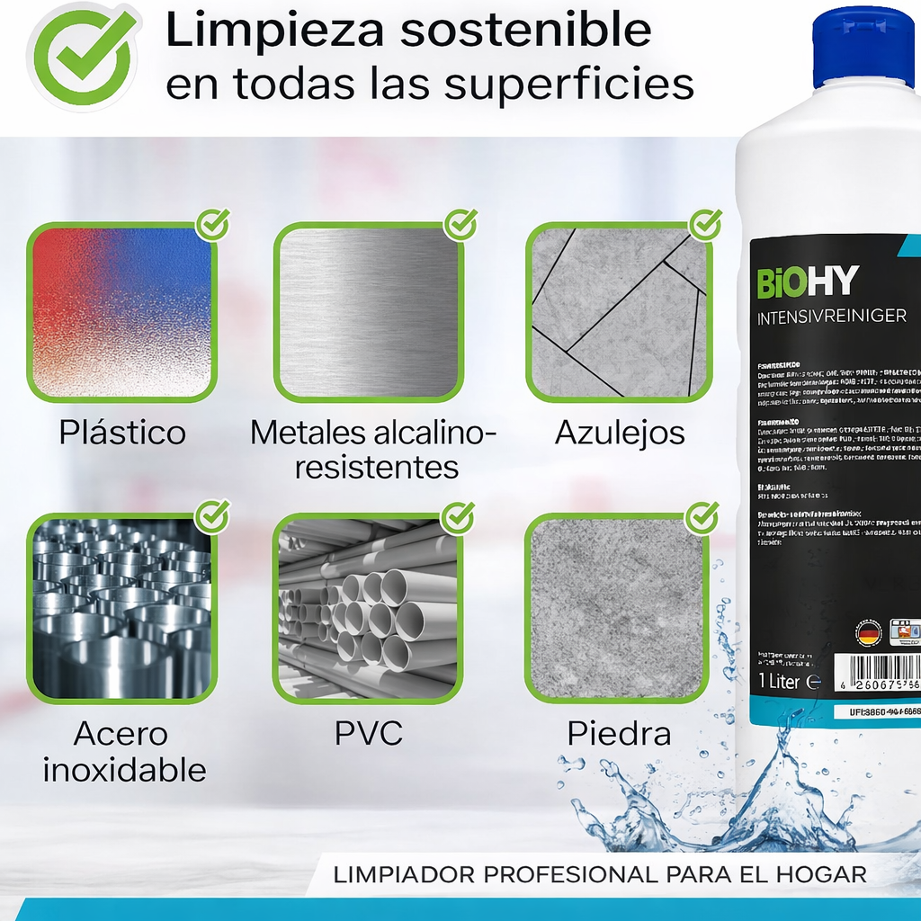 BiOHY Limpiador industrial de alto rendimiento