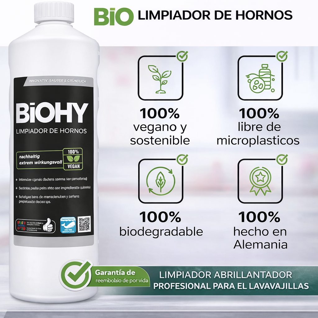 BiOHY Limpiador de horno y de parrilla