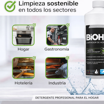 BiOHY Limpiador de horno y de parrilla
