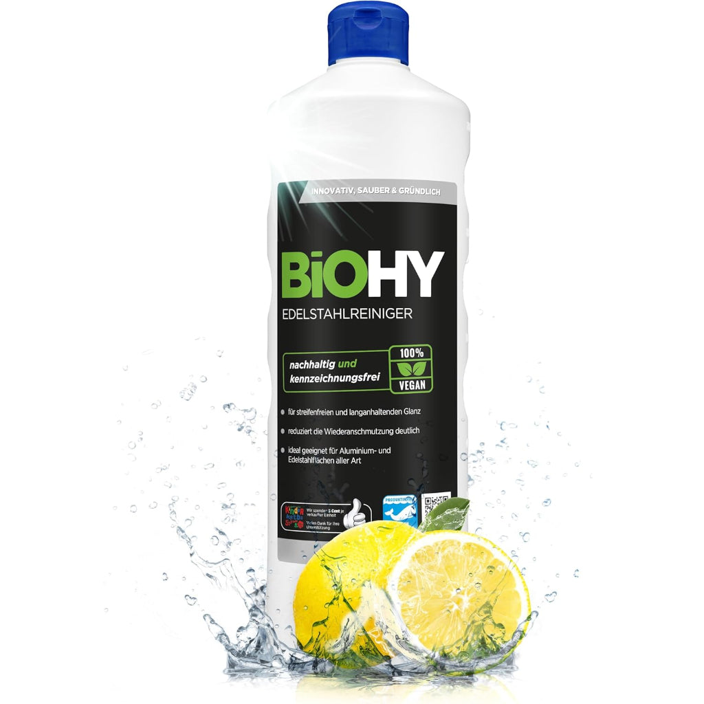 BiOHY Limpiador de acero inoxidable