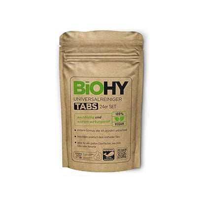 BiOHY Pastillas de limpiador universal elimina la cal y la suciedad